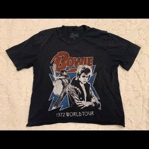 Distressed Bowie Crop Top